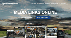 Desktop Screenshot of medialinksonline.com