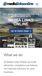 Mobile Screenshot of medialinksonline.com